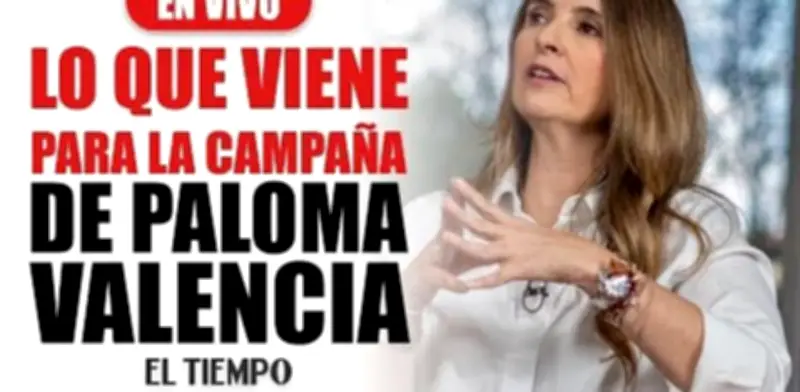 Paloma Valencia analiza su campaña presidencial en entrevista en vivo