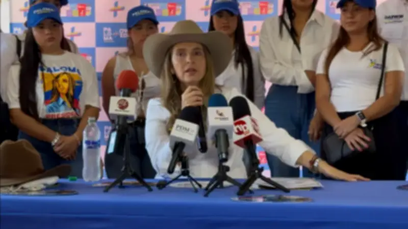 Paloma Valencia arremete contra el Gobierno y la JEP en Villavicencio