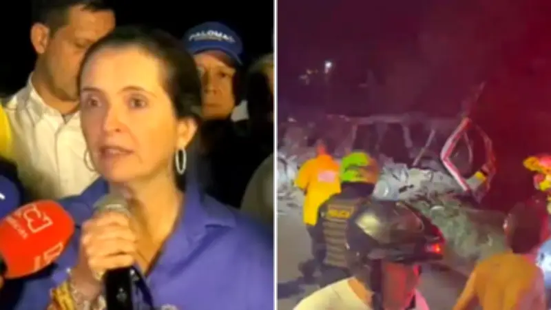 Paloma Valencia y Uribe en Palmira: "No más Paz Total" tras atentado