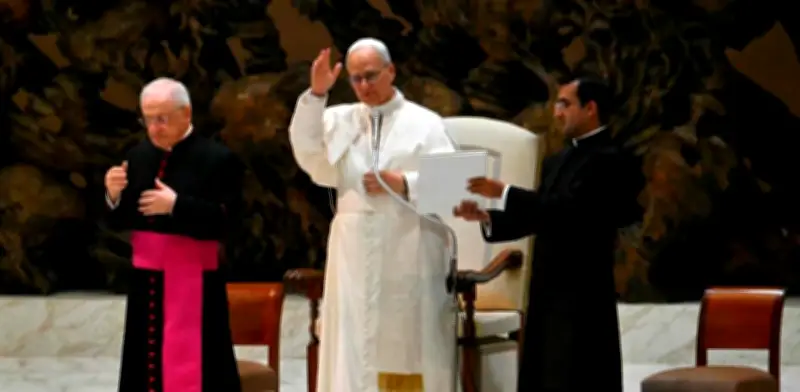 Papa León XIV pide una Iglesia sin prepotencia en su primera Semana Santa