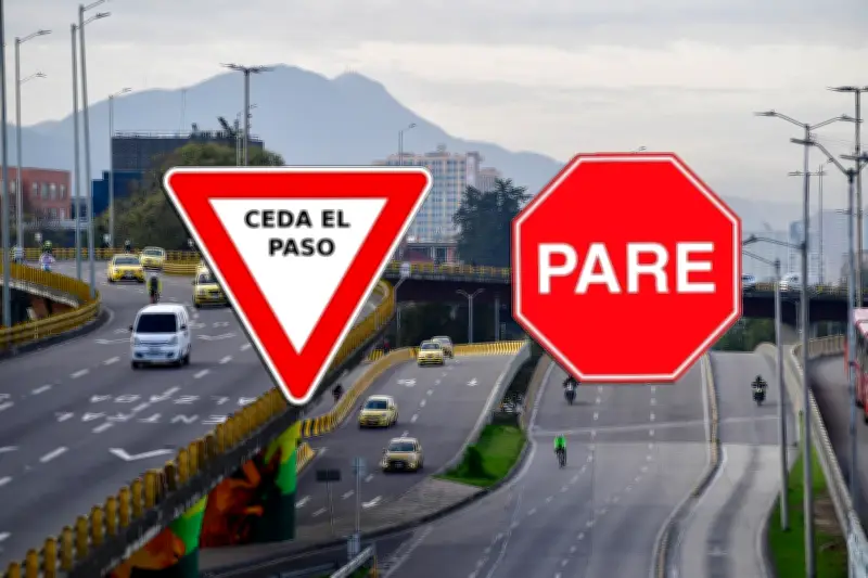 Pare vs Ceda el Paso: Diferencias Claves en Señales de Tránsito y Multas en Colombia