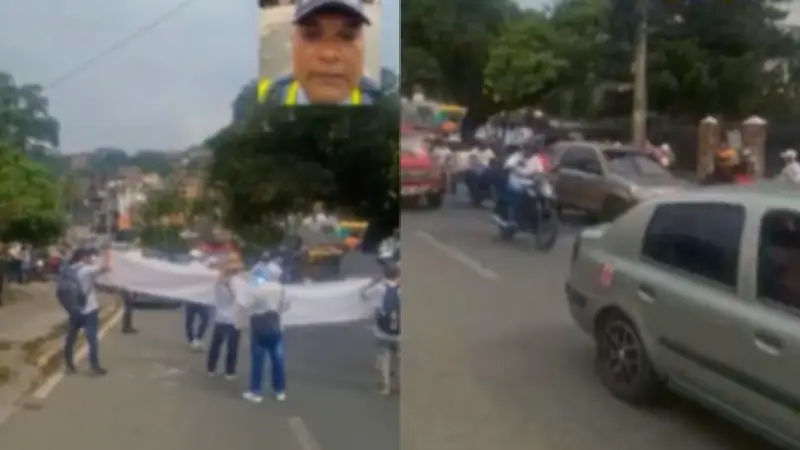 Paro Nacional afecta movilidad en Cali con cierres en vías principales este 9 de abril