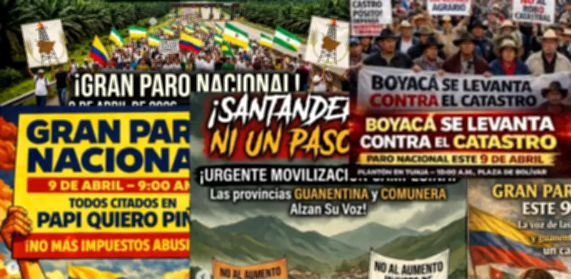Paro nacional del 9 de abril: alerta por afectaciones viales en múltiples departamentos