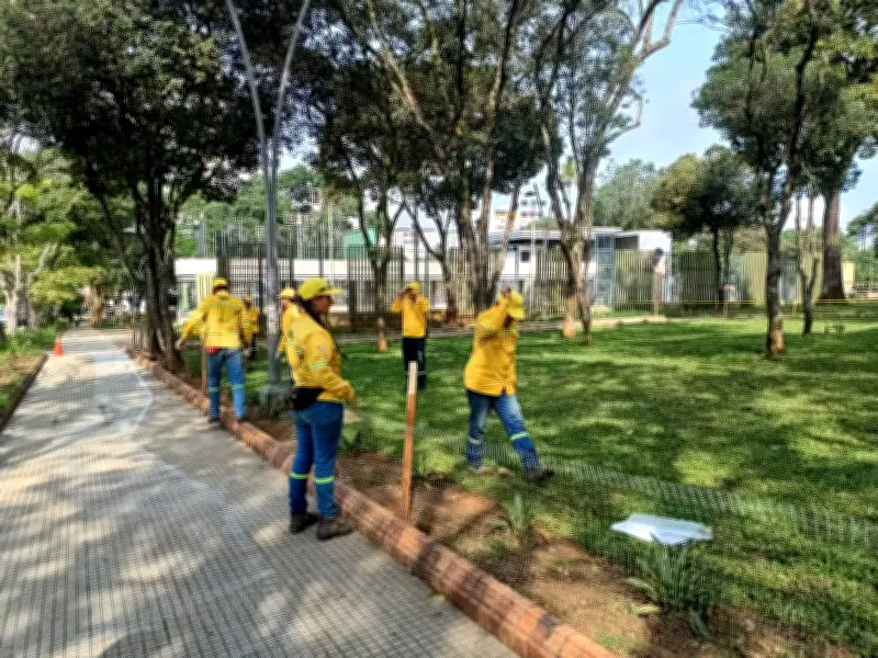 Parque de Los Niños en Bucaramanga culmina recuperación ambiental con 20.000 plantas