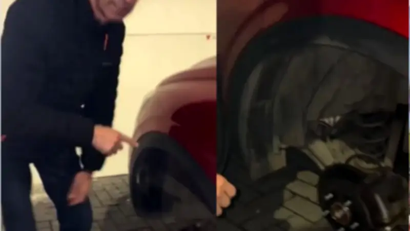 Periodista de Noticias Caracol denuncia robo de llantas a su hijo en Bogotá