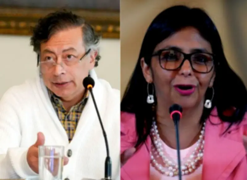 Petro anuncia viaje a Caracas para reunirse con Delcy Rodríguez la próxima semana