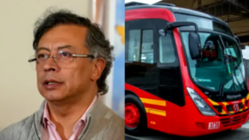 Petro responsabiliza a TransMilenio por la alta mortalidad por contaminación en Bogotá