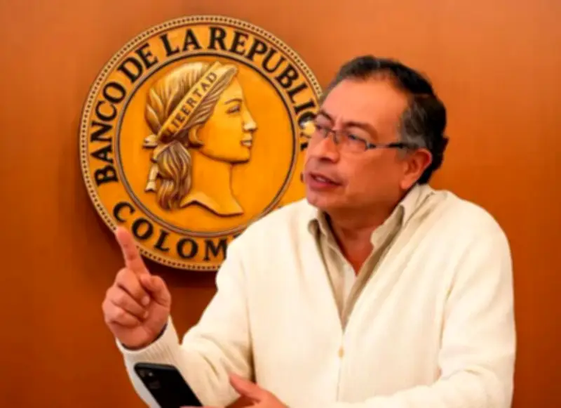 Petro rompe con el Banco de la República tras alza de tasas y retira al Gobierno de su junta directiva