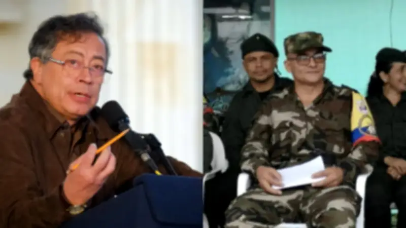 Petro vincula infiltración en Fuerza Pública con escape de 'Iván Mordisco' tras bombardeos