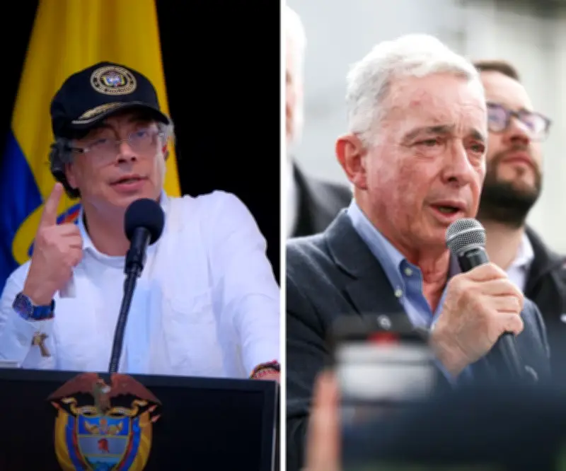 Petro y Uribe chocan por subsidios a mujeres pobres en Colombia