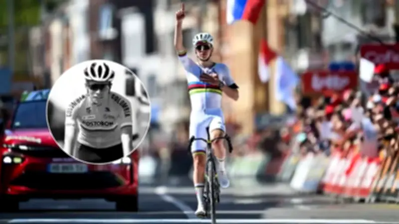 Pogačar dedica victoria en Lieja-Bastoña-Lieja al colombiano Cristian Muñoz