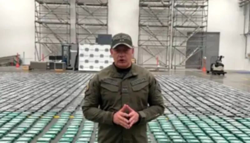 Policía Antinarcóticos reporta incautación de 124 toneladas de cocaína en primer trimestre de 2026