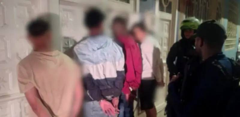Policía captura a cinco secuestradores en Bosa que exigían $20 millones por rescate