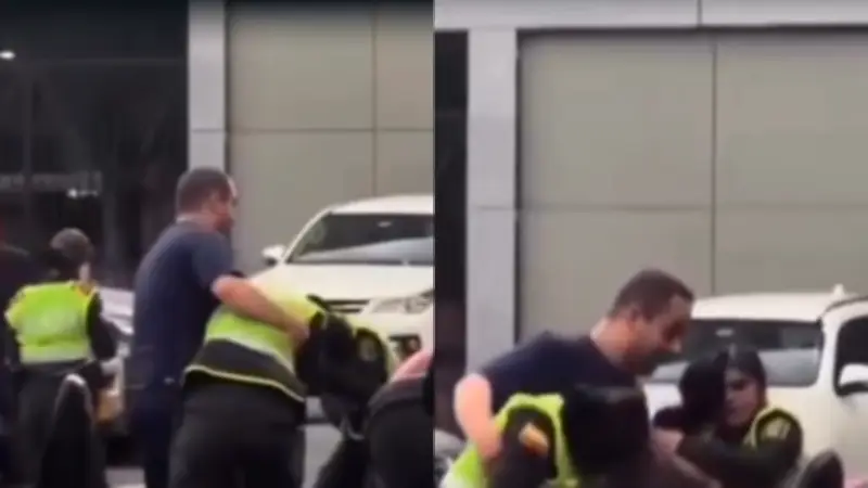 Policía de Manizales investiga pelea entre dos auxiliares en video viral