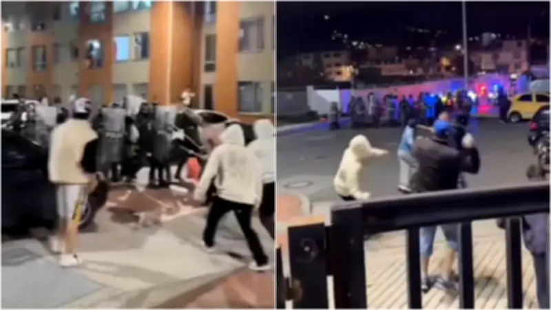 Policía explica incidente en Usme donde patrulla arrolló a ciudadano durante disturbios