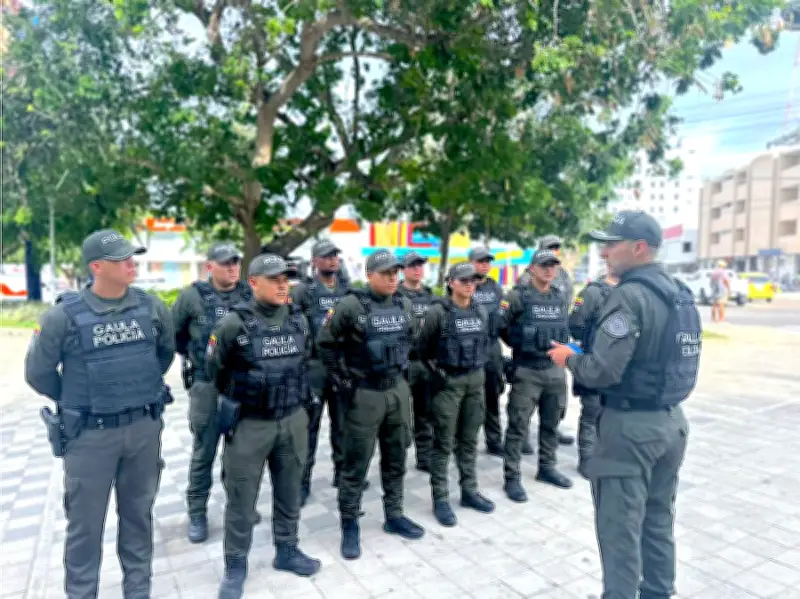 Policía intensifica ofensiva contra extorsión en Barranquilla con acciones pedagógicas y operativas