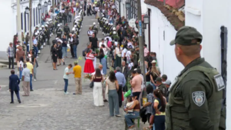 Popayán despliega 1.700 policías y vigilancia aérea permanente para Semana Santa