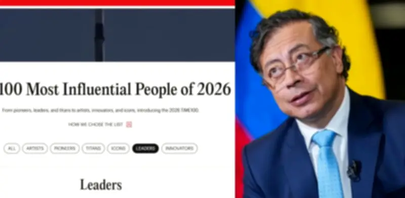 Presidente Petro afirma estar en lista de TIME 2026, pero verificación revela su ausencia