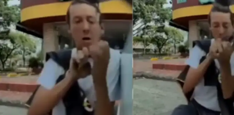 Primer robo a un Tesla en Colombia captado por sus cámaras de seguridad en Cali