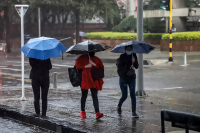 Pronóstico de lluvias intensas en Bogotá y varias regiones del país tras Semana Santa