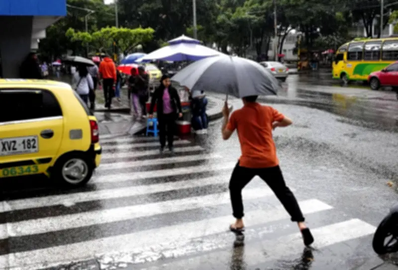 Pronóstico del tiempo en Bucaramanga: Lluvias moderadas este miércoles 22 de abril