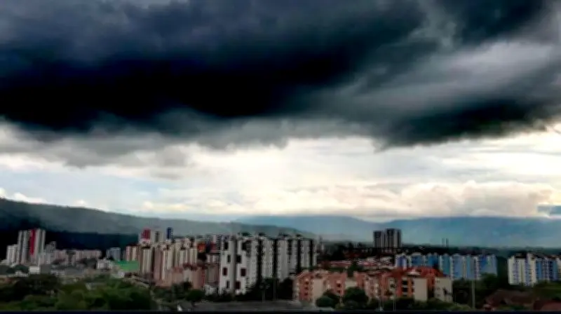 Pronóstico del tiempo en Bucaramanga: tormentas eléctricas y lluvias este lunes
