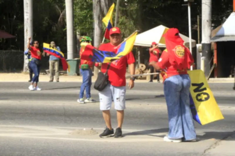 Protesta en Turbaco exige desmonte de peaje del Corredor Cartagena-Barranquilla