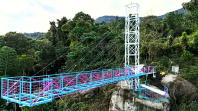 Puente de cristal en Viotá: la joya turística de Cundinamarca a solo 3 horas de Bogotá