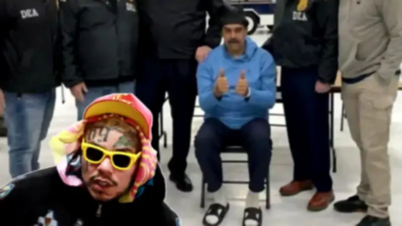 Rapero Tekashi 6ix9ine revela rutina diaria de Nicolás Maduro en prisión de Nueva York