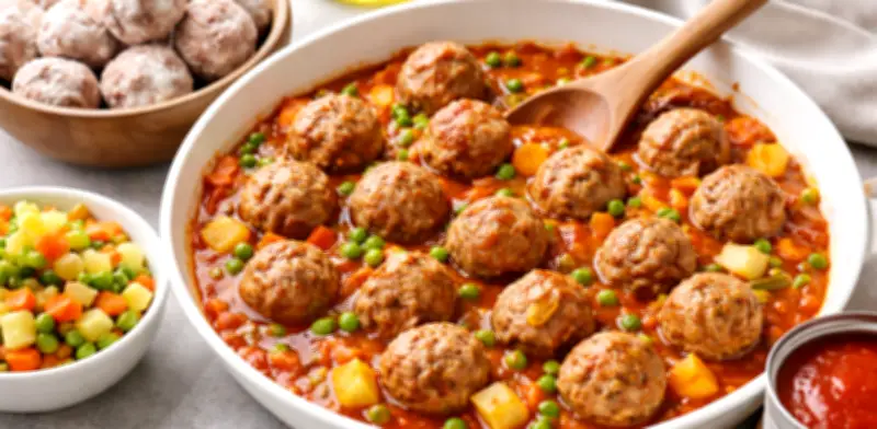 Receta Express: Albóndigas Jugosas con Solo Tres Ingredientes para Días Ocupados