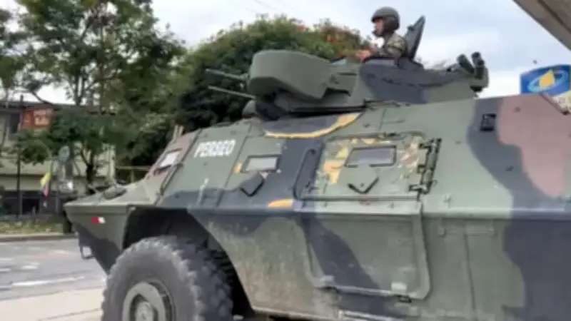 Refuerzan seguridad en frontera de Cauca y Valle con blindados y tropas Perseo