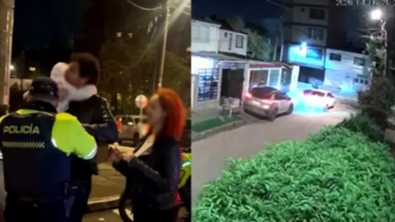 Rescatan a niña de 7 años tras robo de camioneta en Bogotá: operativo con 2.000 policías