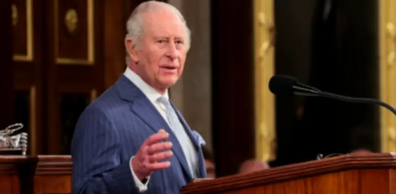 Rey Carlos III pide a EE. UU. apoyar a Ucrania y la OTAN ante el Congreso