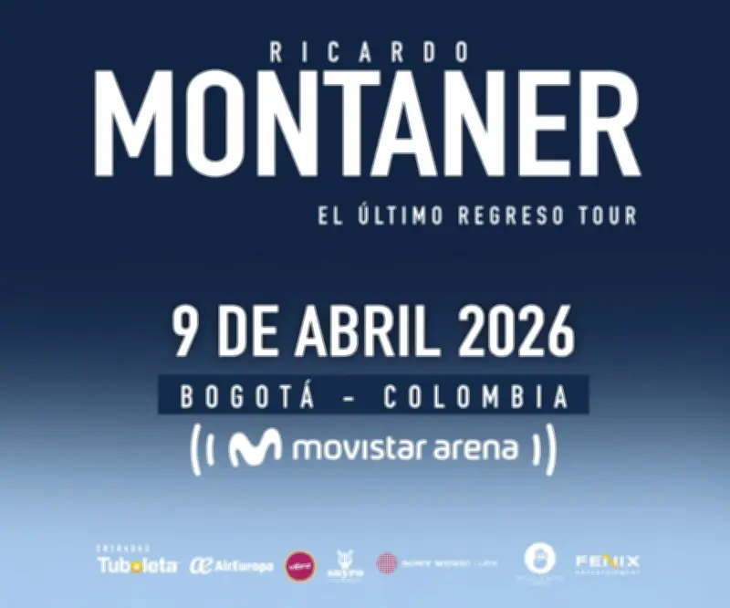 Ricardo Montaner regresa a Bogotá con gira 'El Último Regreso' y más eventos culturales