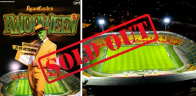 Ryan Castro agota 'Awooween' en El Campín en una hora: Bogotá ya tiene plan de Halloween