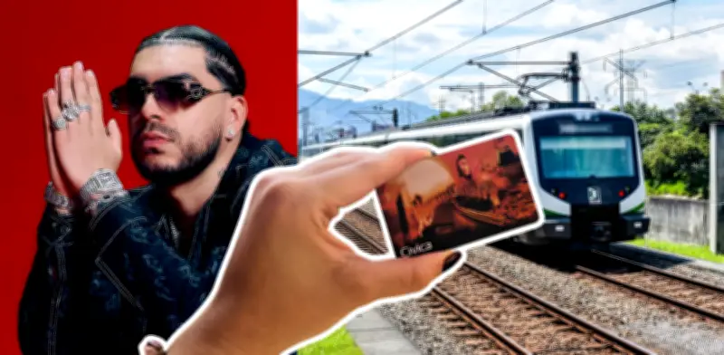 Ryan Castro estrena Cívica limitada del Metro de Medellín antes de concierto agotado