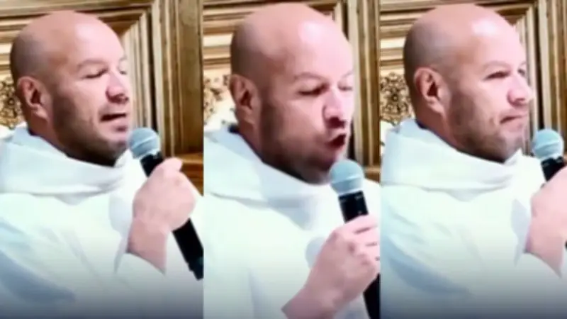 Sacerdote genera polémica al vincular evangelio con derecha política en Semana Santa