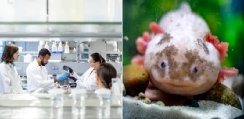 Salamandras vs humanos: el misterio de la regeneración de extremidades