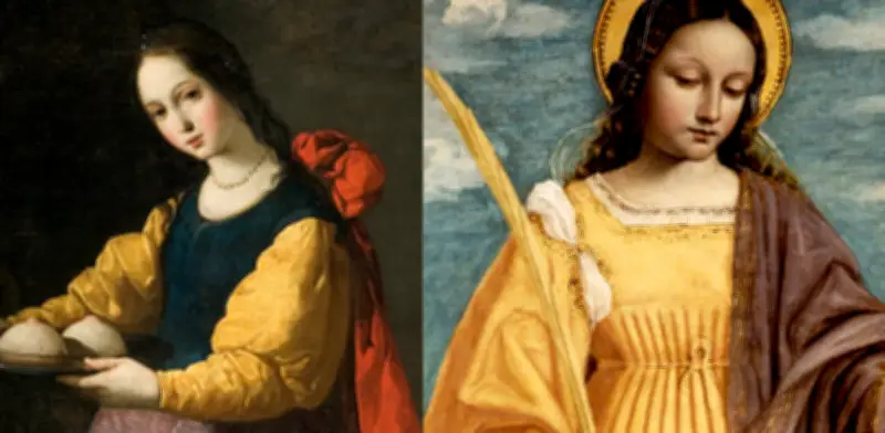 Santa Águeda: Patrona del cáncer de mama y símbolo de fe para pacientes oncológicos