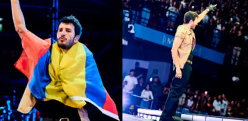 Sebastián Yatra deslumbró en el Movistar Arena con un show íntimo y emotivo