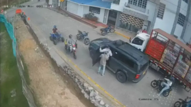 Secuestran a ingeniero en Ocaña: captado en video por cámaras de seguridad