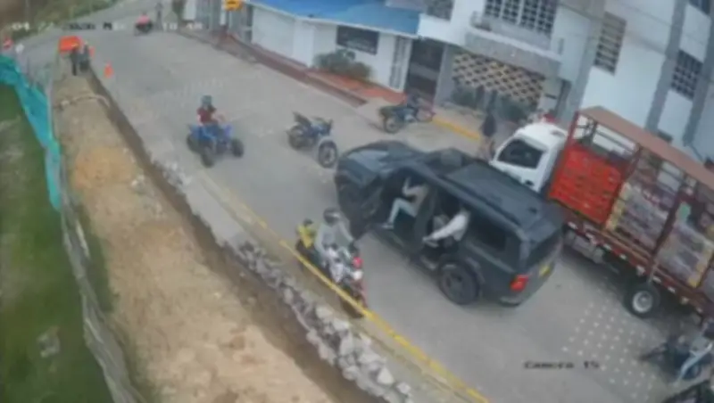 Secuestro en Ocaña: captan en video el rapto de dos hermanos cerca de batallón militar