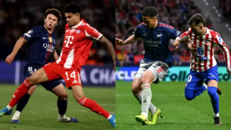 Semifinales de Champions: emoción y pronósticos de IA para la vuelta