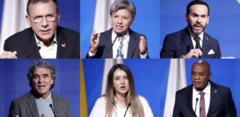 Siete candidatos acuerdan tres debates presidenciales en RTVC: quiénes participan