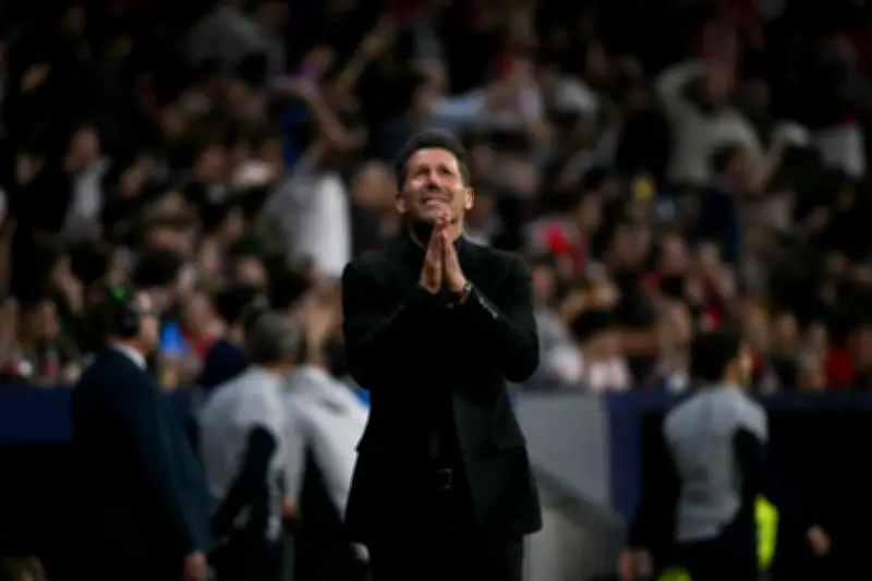 Simeone estalla contra el arbitraje tras empate del Atlético ante Arsenal en Champions