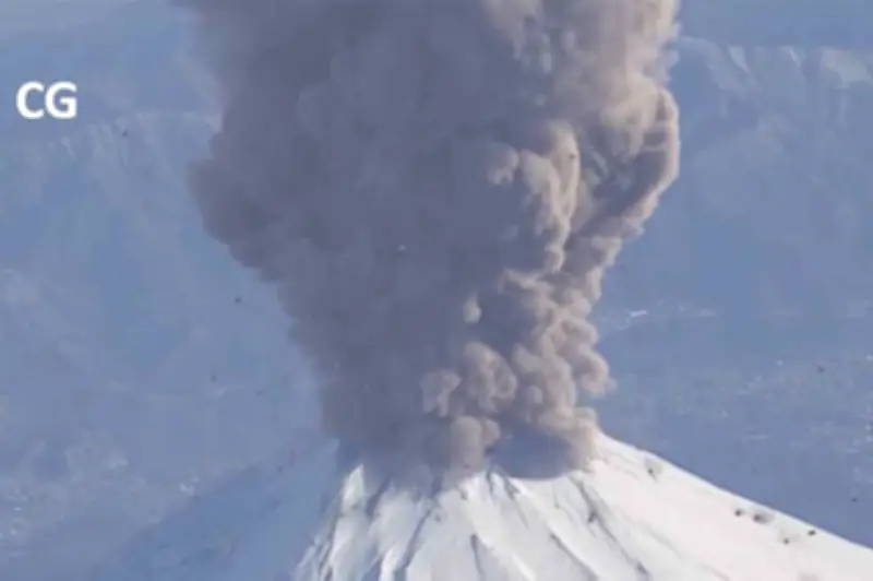 Simulación de erupción del Monte Fuji genera alerta en Japón
