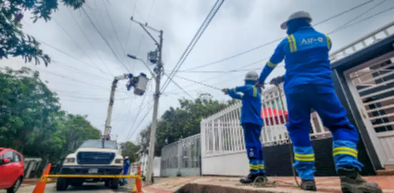 Sintraelecol alerta sobre crisis en Air-e que amenaza suministro eléctrico en el Caribe colombiano