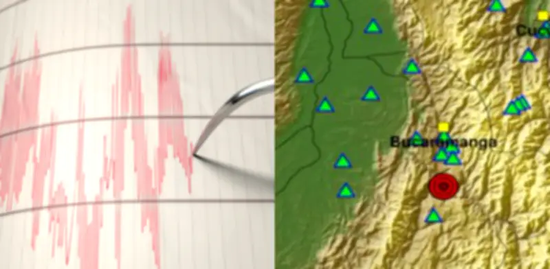 Sismo de magnitud 4,0 sacude Santander en la tarde del jueves 2 de abril