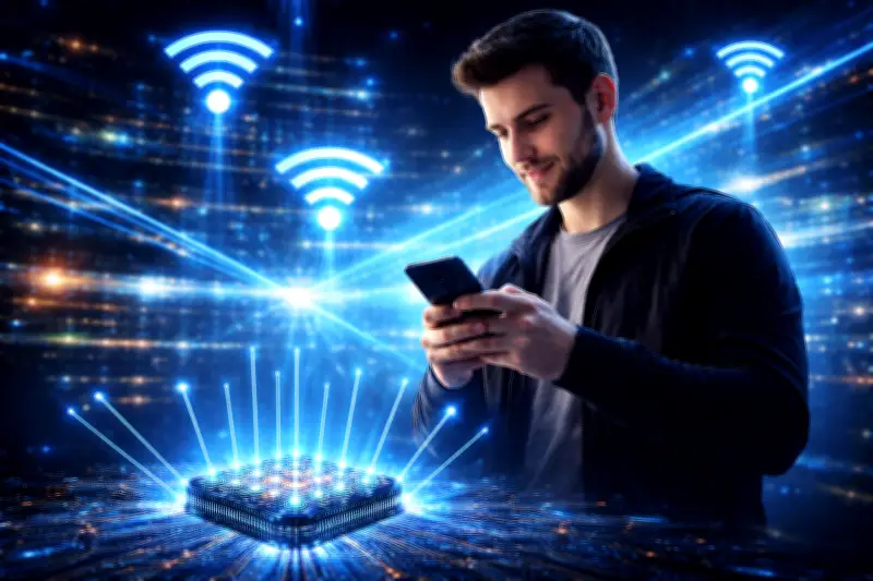 Sistema óptico a escala de chip alcanza 362,7 Gbps, superando límites del Wi-Fi convencional