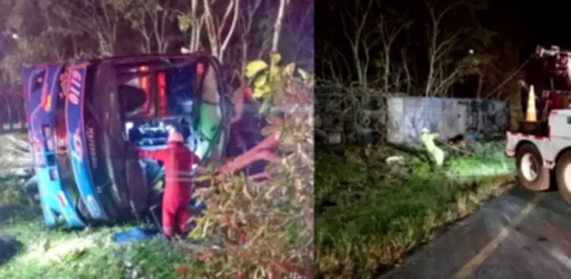 Sobreviviente de accidente en Ibagué iba en zona más afectada del bus: 'Atrás del conductor'